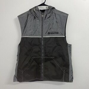 Boardroom Nintendo‎ GameCube Rare VTG Soft Shell Vest Black Jacket L Employee